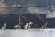 대전 공장 화재 남은 실종자 4명…"붕괴된 주차장 안에 있을 듯"