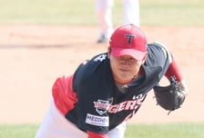 [포토] 김시훈 '불펜 파이어볼러'