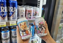 "맥주캔 속 우리집 댕댕이 사진"…CU, 커스텀 맥주 출시