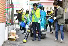 송파구, 주민과 함께 '봄맞이' 마을 대청소