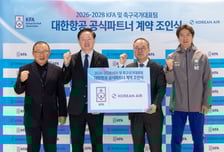 홍명보호 축구 국가대표팀, 대한항공 타고 북중미 월드컵 간다