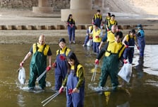 '창립 50주년' HDC그룹, 노원 중랑천 일대 환경 봉사 활동