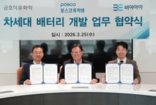 포스코퓨처엠, 금호석화·BEI와 '무음극 리튬메탈배터리' 협력