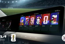 "차에서 월드컵의 열기를"…기아, 국가별 디스플레이 테마 출시