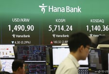 중동 전쟁 리스크 완화 기대감…코스피 한때 5700대 회복