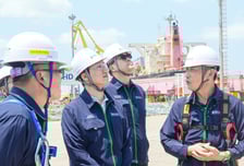 정기선 HD현대 회장, 베트남 사업장 방문.."모든 해답은 현장에"