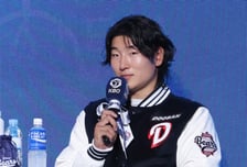 [포토] 곽빈 '사뭇 달라진 느낌'