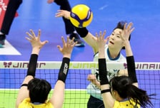 [포토]'블로킹을 넘겨라!' 유서연