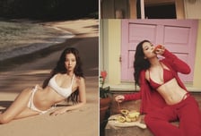 블핑 제니, 속옷 이어 비키니 화보 '완벽 소화'…또 '완판' 될까
