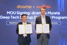 디캠프-한국무라타전자, K-딥테크 스타트업 日 진출 지원 맞손