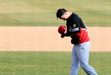 [포토]'9회말 무너진' 기아 마무리 정해영