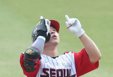 [포토] 문성주 '오늘은 복수혈전'
