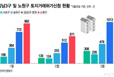 세금 불똥 강남3구, 토지거래 신청 급증