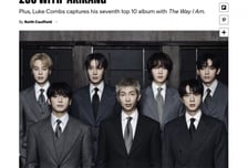 BTS 완전체 '아리랑', 7번째 빌보드 1위…세계 양대 차트 '올킬'