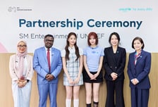 SM엔터테인먼트, 유니세프와 인도네시아 어린이 지원 사회공헌 협약