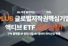 한화자산운용, PLUS 글로벌저작권핵심기업액티브 ETF 상장