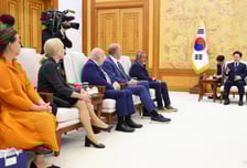 李대통령, 美하원의원단 접견…"중동전쟁에 많은 어려움, 조언 듣고싶다"