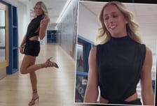 "옥타곤 밖에선 여신" 15전 무패 미녀 파이터, 비현실적 각선미 '시선 강탈'... 주먹 대신 미모로 'KO'