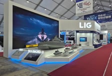 LIG D&amp;A, 이순신 방위산업전 참가..AI 기반 복합전투체계 선보여