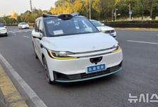 달리던 무인택시 갑자기 멈춰 '쾅'…"승객 1시간 갇혔다" 中 발칵