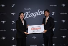 한화, 종근당건강과 후원 협약 '선수들에 건강기능식품 제공'