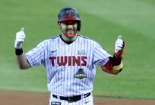 [포토] 오스틴 '잠실오서방의 복수혈전'