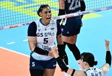 멈추지 않는 '3위의 반란' GS칼텍스, 준PO·PO 이어 챔프전 1차전 승리... 실바 33점 폭발 '우승 확률 57.9%'