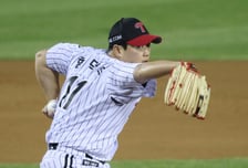 [포토] 함덕주 '시크릿 토네이도'