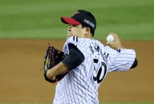 [포토] 장현식 '실점은 없다'