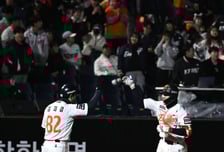 '심우준·강백호 타점 1-2위+노시환 드디어 안타' 6점 차도 포기 안 하는 한화 타자들