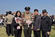 해병대 최초 '4대 해병가문' 탄생…"1대는 3기, 4대는 1327기"