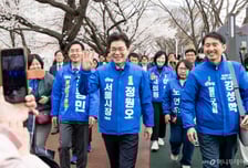 [단독]정원오, 핵심 공약 '성동구 공유오피스' 고액 후원사가 수주