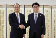김민석 총리, 홍콩 중화총상회장 접견…"한중 관계 심화 발전 위해 노력"