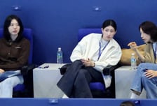 [포토]'남자부챔프전 찾은' 김연경, 양효진, 김수지