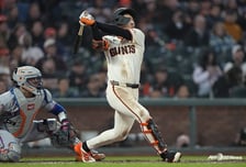 '무사 만루→희생타 고급야구' 이정후가 오타니보다 낫다! 안타 추가는 실패... 타율 0.170↓·5G 연속 출루