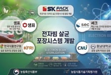 쎄크, 식품용기 전자빔 살균기 국책과제 착수…샘표 참여로 실증 병행