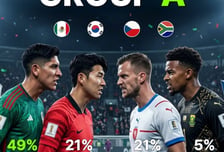 한국 속한 A조 '1강·2중·1약' 평가, 韓 조 1위 확률은 21% '체코와 동률'