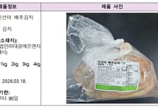 배추김치 사먹었더니 "식중독균 나왔다"...어디 거?