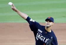 [포토] 에르난데스 '특급 저격수'