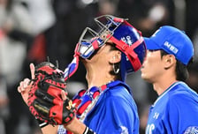 김성윤·이재현 없이도 14안타 폭발! 삼성, KT 8-6 꺾고 4연승 질주... '15타수 무안타' 강민호도 결승타+멀티히트 [수원 현장리뷰]