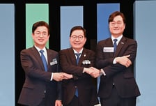 민주당 대전시장 후보, 장철민·허태정 후보 결선투표행