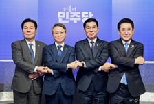 與 전남광주통합시장 민형배·김영록 결선…신정훈 탈락