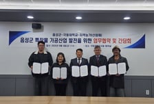 극동대-음성군, 지역 농·특산물 고부가가치 산업 육성 MOU