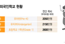"영유 금지되면? 국제학교킨더·조기 유학 가야지"