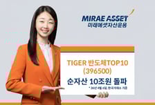 TIGER 반도체TOP10 ETF 순자산 10조원 돌파…테마 ETF 최초