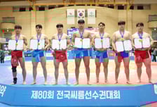 '단체전 2관왕' 인하대, 제80회 전국씨름선수권대회 대학교부 우승