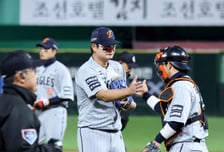 "강한 팀 한 번 이겨야지" 1위 제압한 한화, 박상원→정우주→김서현 '불펜 노히트피칭'도 반가웠다 [인천 현장]