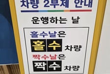 예탁원, 에너지 절감 위한 차량 2부제 실시