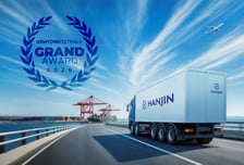 한진, 국가브랜드 물류산업 부문 대상 수상