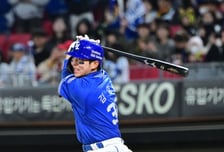 '아뿔싸' 김영웅 전격 선발 제외! 박진만 "관리 차원 선발 제외→햄스트링 살짝 불편"
